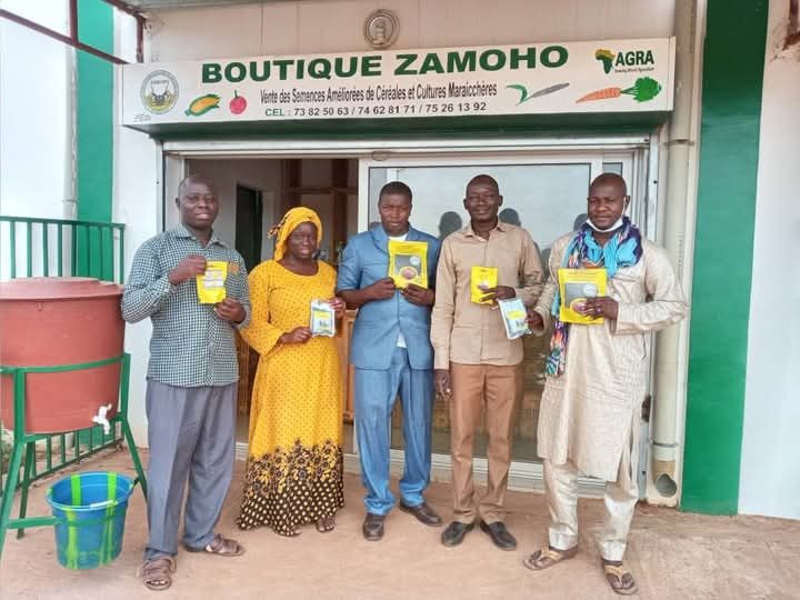 Boutique ZAMOHO à Koutiala, semences améliorées